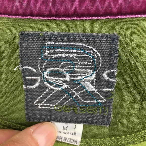 Gersemi Green Sweatshirt zip up Jacket Polyester M - Picture 7 of 8